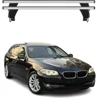 Menabo Dachträger Grundtäger für BMW 5er F11 Touring 2010-2016 ABE Alu Silber 2x