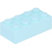 LEGO 2x4 Stein 3001 - 250 Stück Helles Aqua