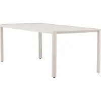 Furnlux Classic FURNLUX Esstisch Für Den Aussenbereich Giardini Beige 90cm / Hauptfarbe: Beige / Abmessungen: 90 x 200 x 72 cm