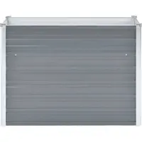 vidaXL "2026 Aktion"Garten-Hochbeet - CLORIS - Pflanzkasten - Verzinkter Stahl 100x40x77 cm Grau - DEMöbel4265077