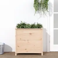 Prolenta Maison Exclusive - Pflanzkübel 82,5x40x78 cm Massivholz Kiefer