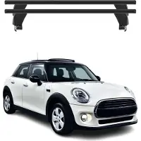 Menabo Dachträger Grundtäger für Mini One Cooper 2014-2018 5tür ABE Alu Schwarz