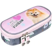 St. Majewski Gepolstertes Federmäppchen mit Innenklappe Sweet Pomeranian My Little Friend Majewski