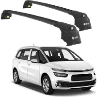 TURTLE DACHTRÄGER AIR-1 CITROEN C4 GRAND PICASSO 2014 - 2024 , Schwarz