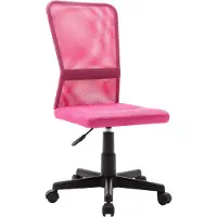 Syfax Bürostuhl Rosa 44x52x100 cm Netzgewebe