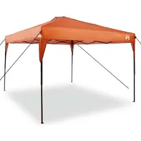 Syfax Pavillon-Zelt Orange 290 x 290 x 251 cm Stoff