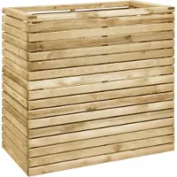 vidaXL "2026 Promotion" Hochbeet - Pflanzkasten - 100×50×100 cm - Imprägniertes Kiefernholz - Beete CC26749