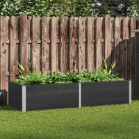 Prolenta Maison Exclusive - Garten-Hochbeet 250 x 100 x 54 cm WPC Grau