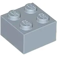 LEGO 2x2 Stein 3003 - 50 Stück Sandblau