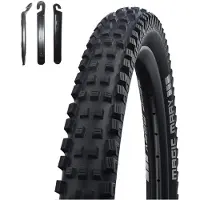 Schwalbe 1 x Magic Mary Performance Addix Fahrradreifen 29 x 2,40 (62-622) Schwarz inkl. Reifenheber