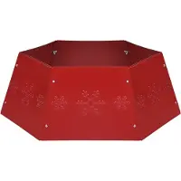 Syfax Weihnachtsbaumrock Rot Ø68x25 cm