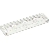 LEGO 50 Stück 2431 Fliesen Tiles 1x4 Part Basic Panel 50 Trans - Durchsichtig