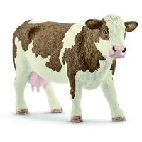 Schleich Simmentaler Kuhfigur