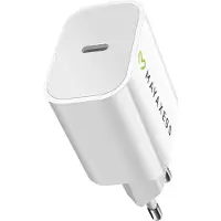 Avizar Mayaxess, USB-C Netzladegerät mit Power Delivery 20W, Weiß