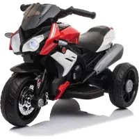 FCH 6V 7Ah Elektro Kindermotorrad Kinderfahrzeug Elektro-Dreirad 88 x 42 x 53cm Rot