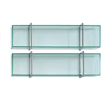 AEA Wohnzimmer Tv-Ständer mit 2x Wandregal Luxus Design Sideboarad Wohnwand