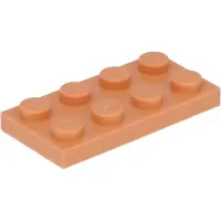LEGO 50 Stück 3020 Platten Plates 2x4 Part Basic 50 Nougat