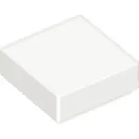 LEGO 250 Stück , Teil Nr. 3070, Weiß (White)