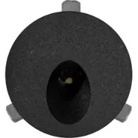 Beneito Faure Polo - LED-Einbauleuchte für Stufen - 2 W, Warmweiß 3200 K, 65° - runder schwarzer Einbaustrahler