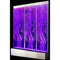 Xl Moebel Gmbh Säule Wände LED Wasserwand Trennwand Wasser Wand Wasserwände Edelstahl Paneel