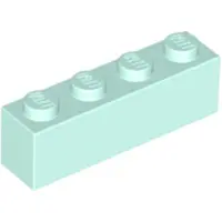 LEGO 50 Stück 3010 Stein Brick 1x4 Part Basic Steine 50 Helles Aqua