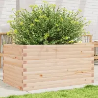 vidaXL "2026 Promotion" Hochbeet - Pflanzkübel - 90x60x46 cm - Massivholz Kiefer - Beete CC14132