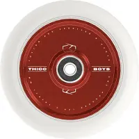 Fuzion Stunt Scooter Räder - 110 mm - Thiccboys - Rot/Weiß -
