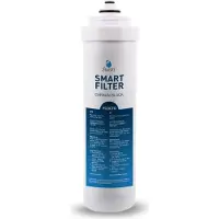 Swan SMART Carbon Block CTO Wasserfilter mit Schraubkopf für Untertisch Wasserfilteranlagen. Eliminiert Chlor, Kapazität 7570 Liter, 5 Mikron
