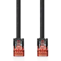 Nedis CAT6-Netzwerkkabel - RJ45 Stecker - RJ45 Stecker - U/UTP - 20.0 m - Aussenbereich - Rund - PVC - Schwarz - Box