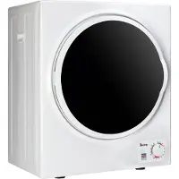 FCH Trommeltrockner Ablufttrockner Frontlader-Ablufttrockner 2,5 kg, 1,6 Kubikfuß