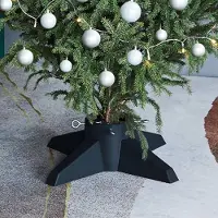 Prolenta Maison Exclusive - Christbaumständer Grün 55,5x55,5x15 cm