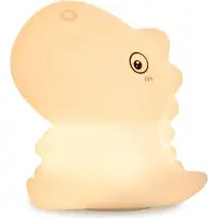 Heitech Stylisches Nachtlicht mit vielseitigen Lichtmodi | Wiederaufladbarem Akku | RGB-Farbwechsel | T-Rex