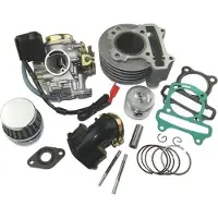 Untimero 80ccm Sport Zylinder KIT Set VERGASER Satz für WANGYE WY50T-58 50 Luft Zylinderkit