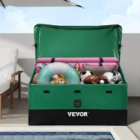 Vevor Außenlagerbox Terrassendeckbox 100 Gallonen wasserdichte PE-Plane