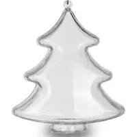 Crelando Acryl Weihnachtsbaum 10cm 5St.