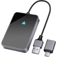 Salcar Wireless CarPlay Adapter für Android – Dualband 5.8 GHz, ohne Verzögerung