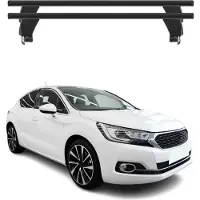 Omac Menabo Dachträger Grundtäger für DS4 Crossback 2015-2021 ABE Alu Schwarz 2x