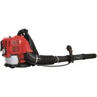 Scheppach LB5200BP Thermischer Rückentrage-Laubbläser, 51,7 cm³, 1,9 PS, 295 km/h Luftgeschwindigkeit, Antivibrationssystem
