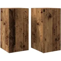 vidaXL TV-Schränke 2 Stk. Altholz-Optik 30,5x30x60 cm Holzwerkstoff