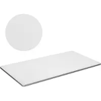 StarTech.com Tischplatte 25mm Spanholzplatte 1397x711mm - Holzplatte P2-Material - Melaminharzbeschichtet - Abgerundete Ecke - Schreibtischplatte - Ideal für Werkbank, Reparaturwerkbank, Bürotisch, Esstisch