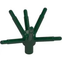 LEGO : 100x Pflanzenelement, dunkelgrün