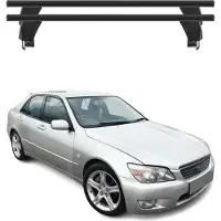 Menabo Dachträger Grundtäger für Lexus IS XE10 1998-2005 50kg Alu Schwarz 2 tlg