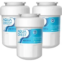Aqua Crest AQUACREST MWF Kühlschrank Wasserfilter, Ersatz für GE SmartWater MWF MWFA MWFP GWF GWFA GWF01 101057A 101300A (3)