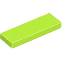 LEGO 1x3 Fliesen 63864 - 250 Stück Lime