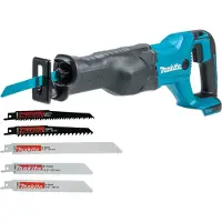 Makita DJR 186 Z Akku Reciprosäge Säbelsäge 18 V + Reciprosägeblatt Set ( P-83967 ) - ohne Akku, ohne Ladegerät