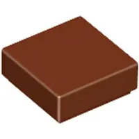 LEGO 1x1 Fliesen 3070 - 100 Stück Rotbraun