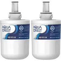 Aqua Crest DA29-00003G Kühlschrank Wasserfilter, Kompatibel mit Samsung Aqua Pure Plus DA29-00003G, DA29-00003B, DA29-00003A, Paket Kann Variieren(2)