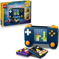 LEGO Creator 3-in-1 Retro Spielkonsole, Bauspielzeug, 3 Modelle in 1, Geschenk für Kinder ab 8 Jahren