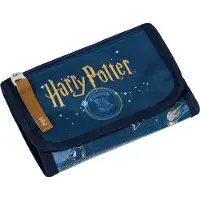 Baagl Brustbeutel Kinder - Geldbörse für Jungen Mädchen - Geldbeutel, Mini Portemonnaie, Kleingeld Münzbörse (Harry Potter Hogwarts)