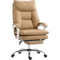 HOMCOM Bürostuhl Ergonomischer Schreibtischstuhl mit Lendenwirbelstütze
